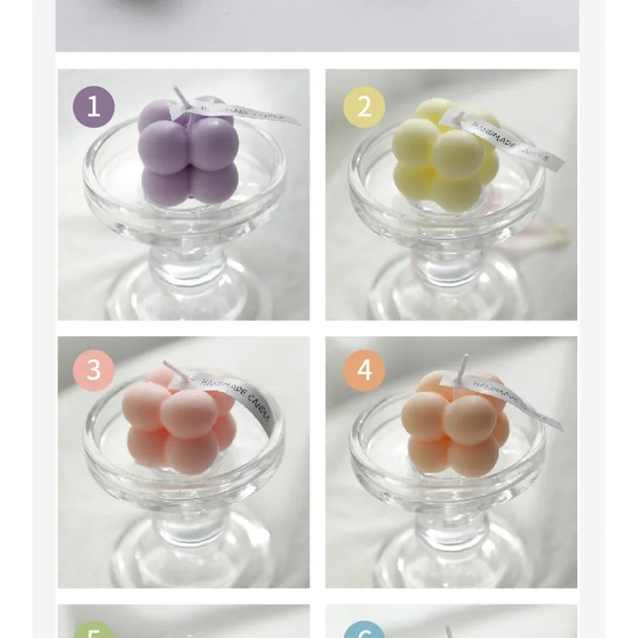 Mini Cube Aromatherapy Candle – Decorative Home Gift