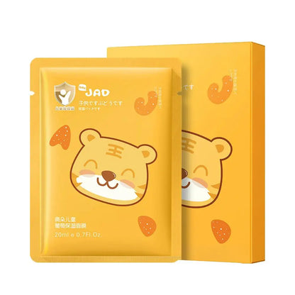 Cartoon Animal Sheet Masks – Kids Moisturizing Spa Face Masks