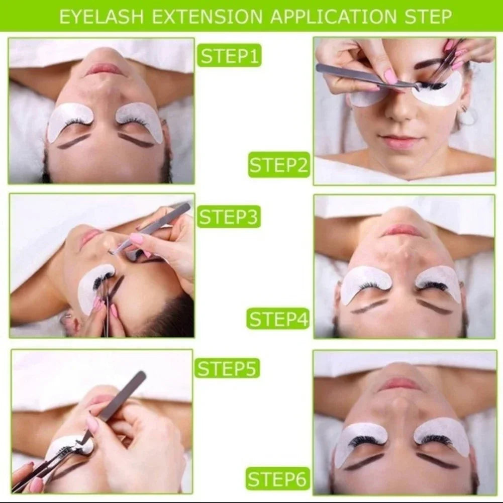 Under-Eye Patches for Eyelash Extensions – 100 Pairs