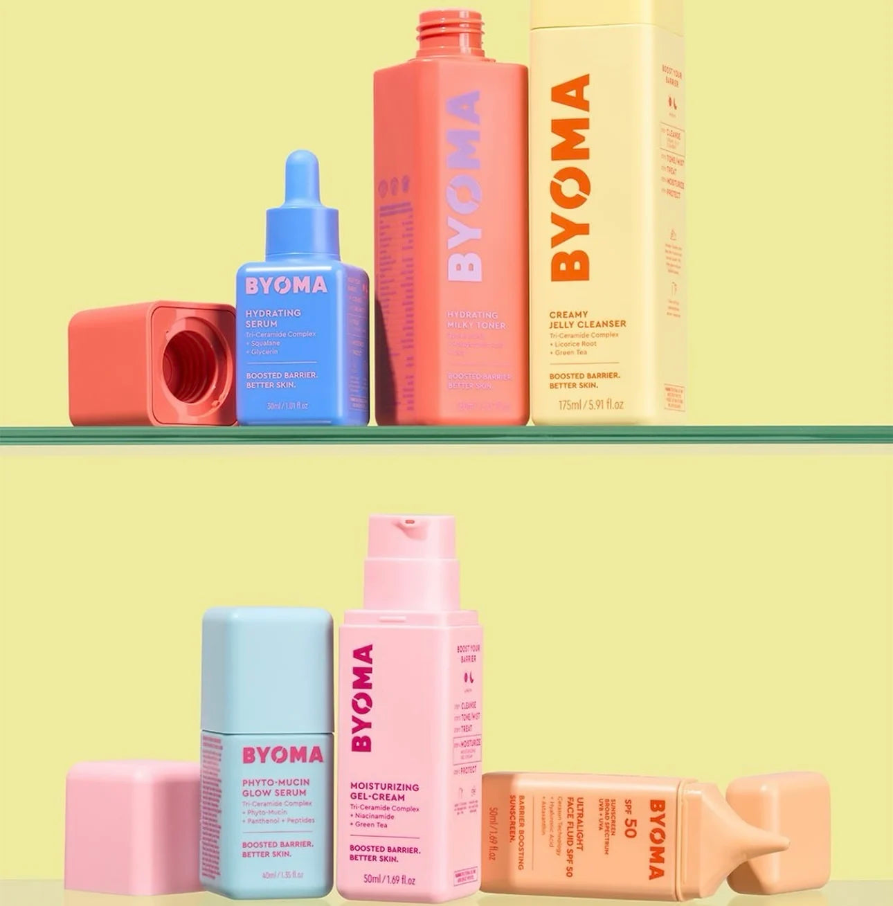 BYOMA Phyto-Mucin Glow Serum – Hydrating Barrier Gel-Cream
