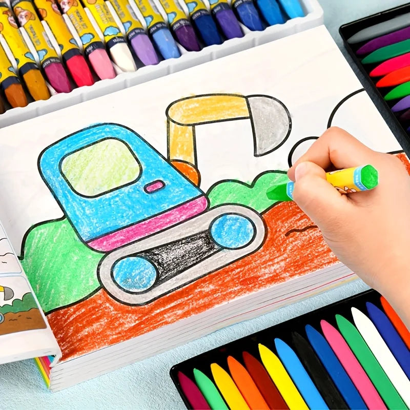 Kids Doodle & Coloring Book – Beginner Drawing Activity Book