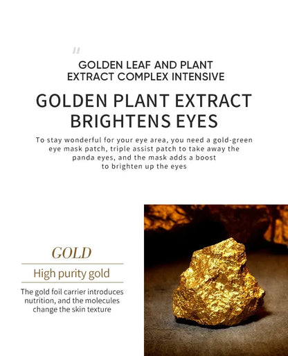 Avocado Gold Eye Mask Patches – Anti-Wrinkle Dark Circle Treatment