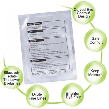 Under-Eye Patches for Eyelash Extensions – 100 Pairs