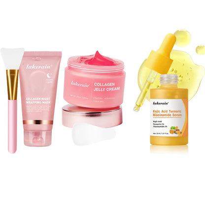 Korean Collagen Peel-Off Mask – Overnight Anti-Wrinkle Lifting