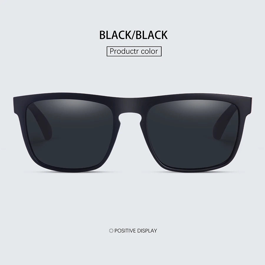 Vintage Square Polarized Sunglasses – Unisex Driving UV400