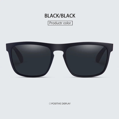 Vintage Square Polarized Sunglasses – Unisex Driving UV400