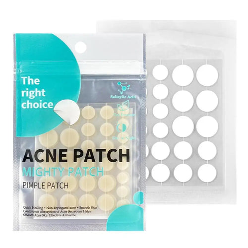Hydrocolloid Salicylic Acne Patches – 30pcs Pimple Spot Treatment