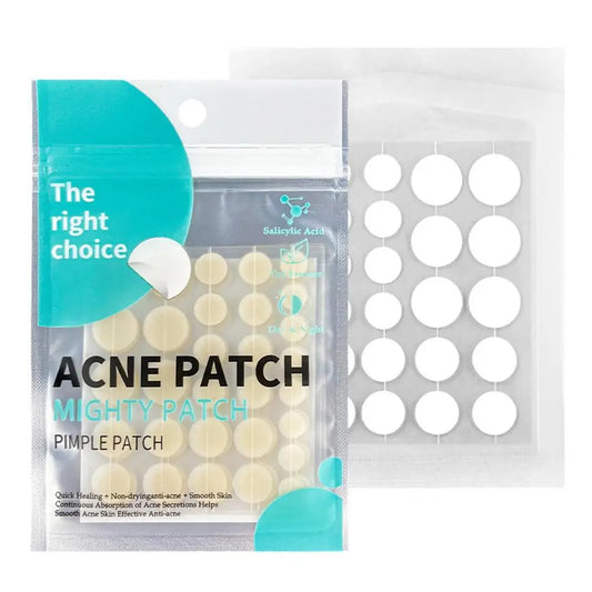 Hydrocolloid Salicylic Acne Patches – 30pcs Pimple Spot Treatment