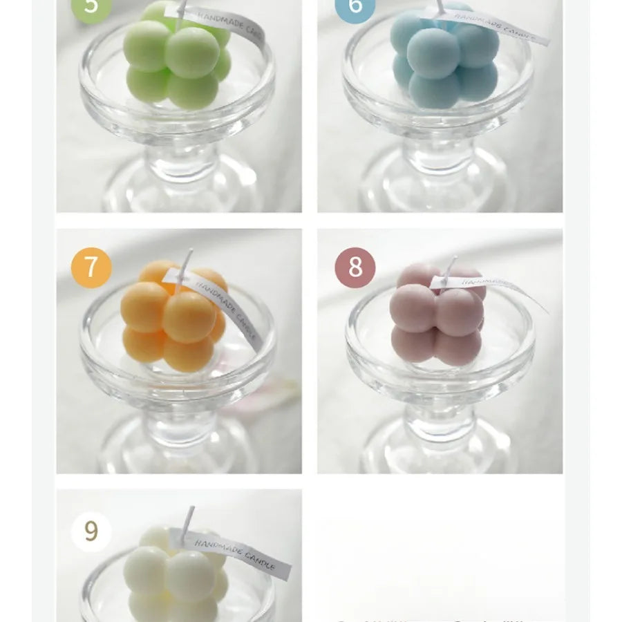 Mini Cube Aromatherapy Candle – Decorative Home Gift
