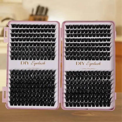 Individual Eyelash Extension Kit – D-Curl Multi-Length Odorless Lashes