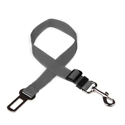 Pet Car Seat Belt – Adjustable Dog & Cat Safety Harness Clip
