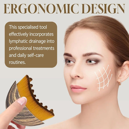 Lymphatic Drainage Face Brush – Contour & Sculpting Massager