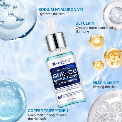 SUYARUN GHK-Cu Copper Peptide Serum – Anti-Aging Firming Moisturizer