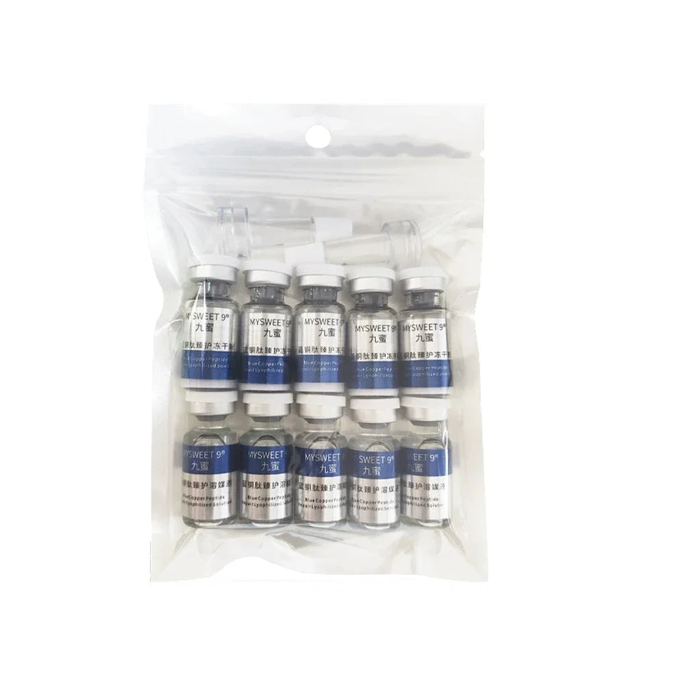 GHK-Cu Copper Peptide Freeze-Dried Powder Kit – Anti-Aging Essence