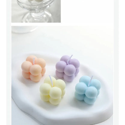 Mini Cube Aromatherapy Candle – Decorative Home Gift