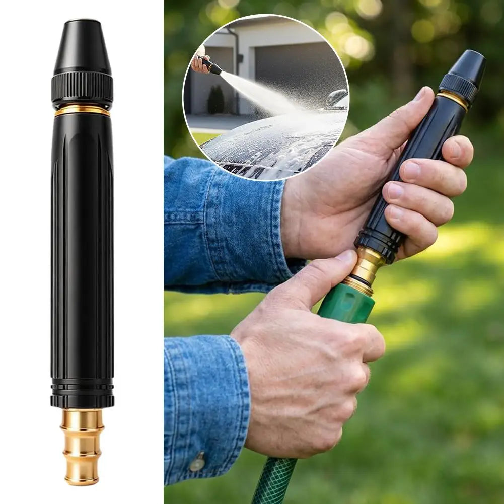 Heavy Duty Adjustable Twist Hose Nozzle Jet Sweeper Nozzle