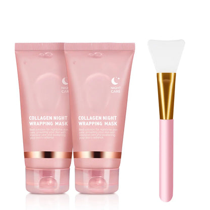 Korean Collagen Peel-Off Mask – Overnight Anti-Wrinkle Lifting