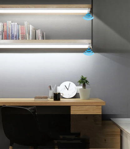 Motion Sensor LED Strip Light – USB Rechargeable Under-Cabinet Lamp
