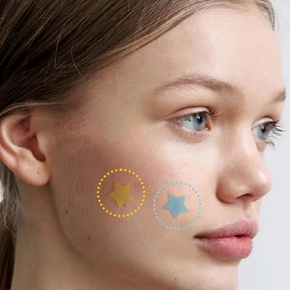 Star-Shaped Pimple Patches – 432pcs Cute Hydrocolloid Stickers