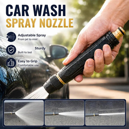 Heavy Duty Adjustable Twist Hose Nozzle Jet Sweeper Nozzle
