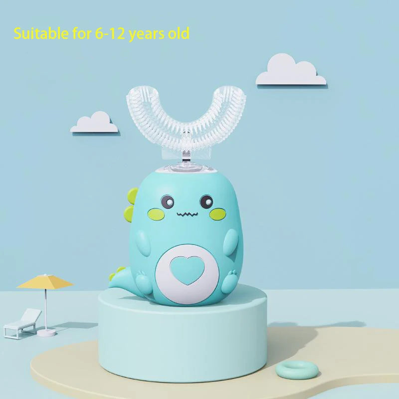 Kids U-Shaped Electric Toothbrush – 360° Sonic Rechargeable