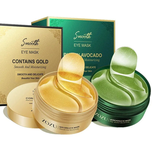 Avocado Gold Eye Mask Patches – Anti-Wrinkle Dark Circle Treatment