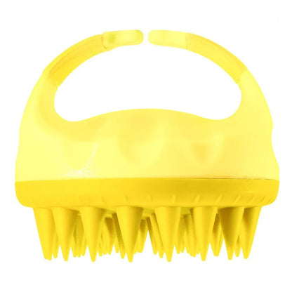 Silicone Scalp Massage Brush – Shampoo Hair Wash Comb