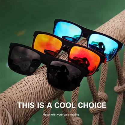 Vintage Square Polarized Sunglasses – Designer Driving UV400