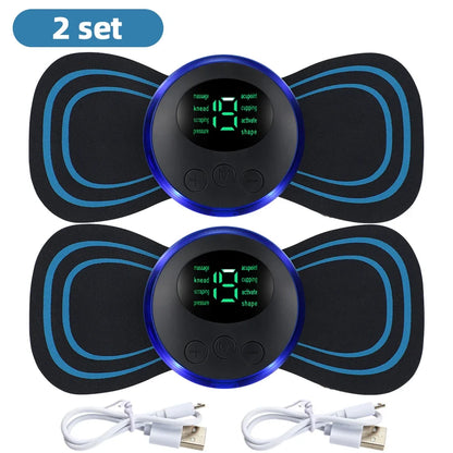 EMS Electric Neck Massager – Cervical Muscle Pain Relief Stimulator