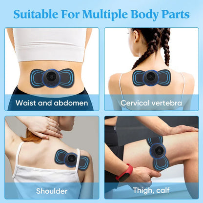 EMS Electric Neck Massager – Cervical Muscle Pain Relief Stimulator