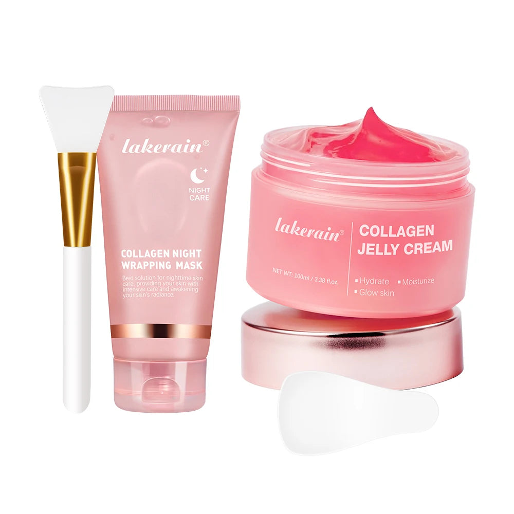 Korean Collagen Peel-Off Mask – Overnight Anti-Wrinkle Lifting