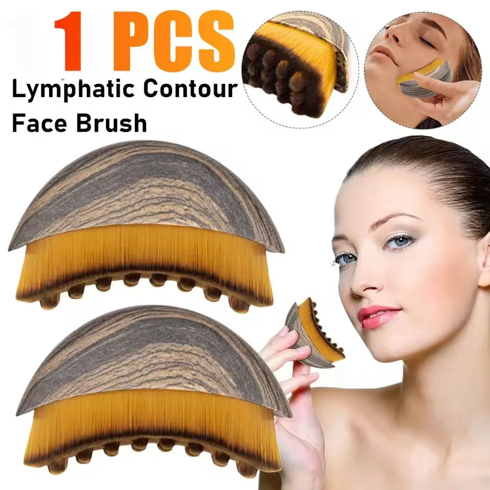 Lymphatic Drainage Face Brush – Contour & Sculpting Massager