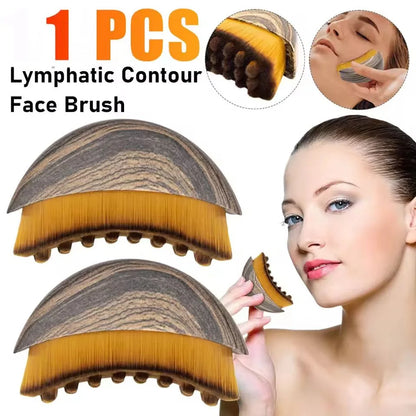 Lymphatic Drainage Face Brush – Contour & Sculpting Massager