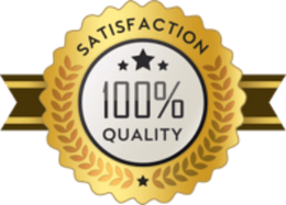 We Offer a 100% Satisfaction Guarantee...
